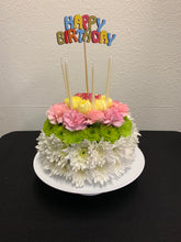 Load image into Gallery viewer, HAPPY BIRTHDAY FLORAL CAKE