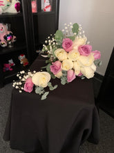 Load image into Gallery viewer, BRIDAL BOUQUET WHITE AND LAVANDER